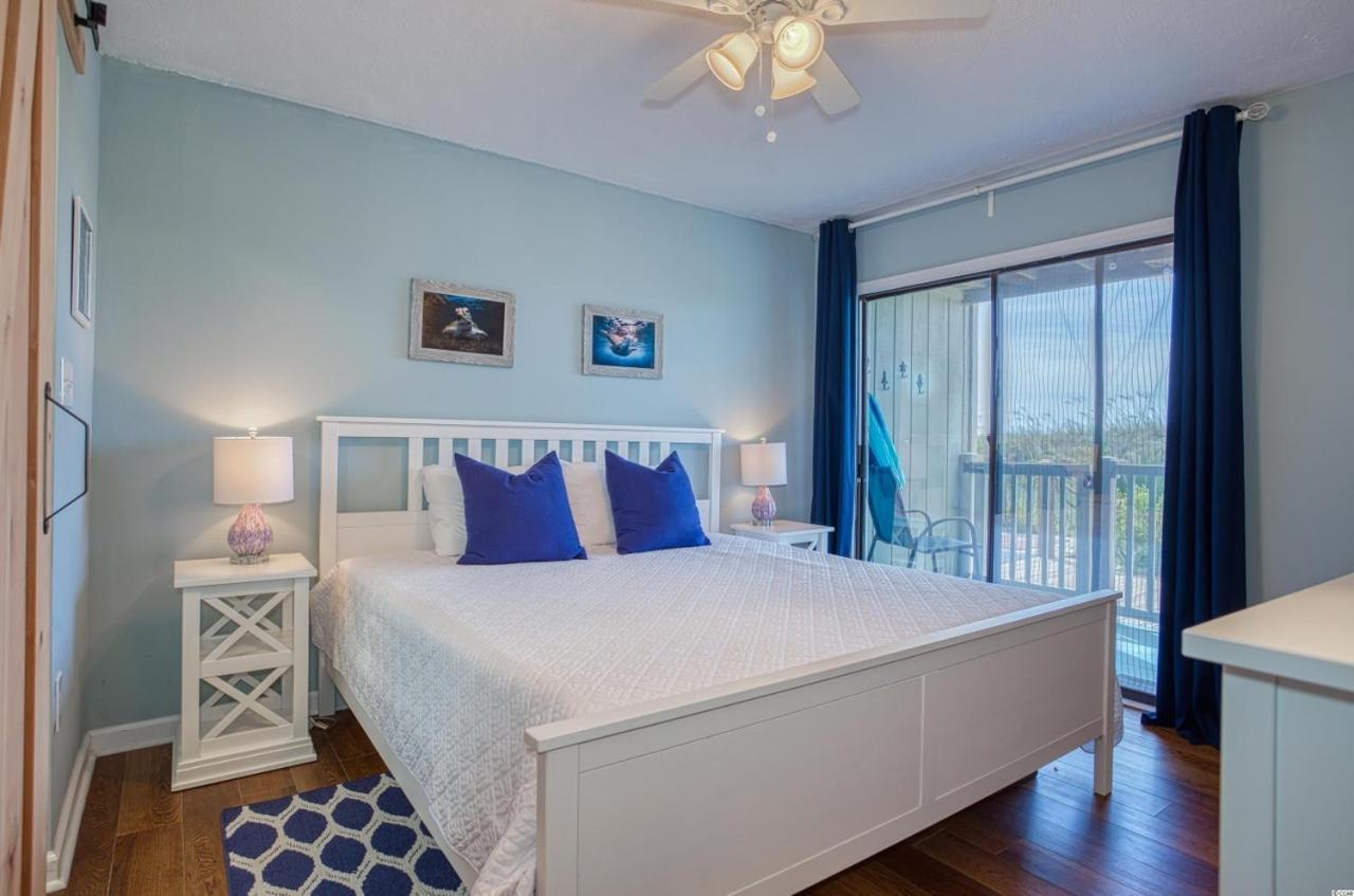 Beautiful Beachfront-Oceanfront First Floor 2Br 2Ba Condo In Cherry Grove, North Myrtle Beach! Renovated With A Fully Equipped Kitchen, 3 Separate Beds, Pool, Private Patio & Steps To The Sand! Buitenkant foto