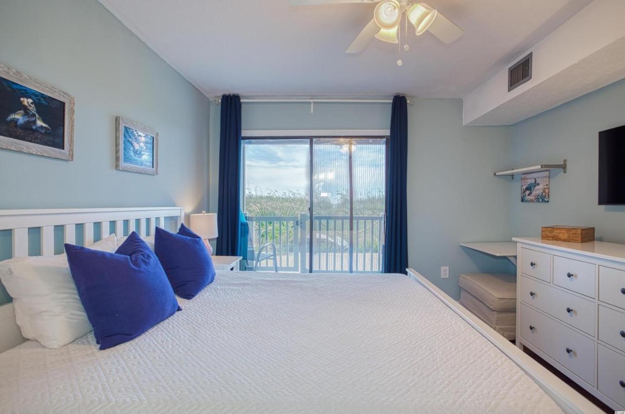 Beautiful Beachfront-Oceanfront First Floor 2Br 2Ba Condo In Cherry Grove, North Myrtle Beach! Renovated With A Fully Equipped Kitchen, 3 Separate Beds, Pool, Private Patio & Steps To The Sand! Buitenkant foto