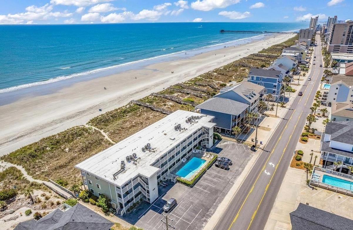 Beautiful Beachfront-Oceanfront First Floor 2Br 2Ba Condo In Cherry Grove, North Myrtle Beach! Renovated With A Fully Equipped Kitchen, 3 Separate Beds, Pool, Private Patio & Steps To The Sand! Buitenkant foto